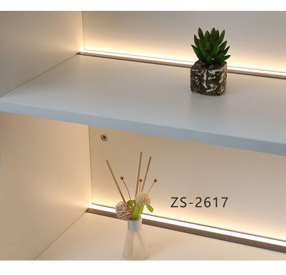 Éclairage de vitrine de design moderne pour armoire avec lumière chaude 3500K