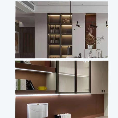 LED sous la barre lumineuse de l'armoire Modern Aluminium Stand LED Light for Showcase Display