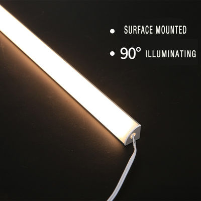 Lumières de cabine LED modernes en aluminium anodisé montées sur la surface