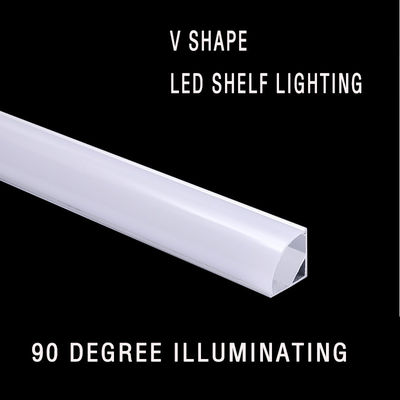 Lumières de cabine LED modernes en aluminium anodisé montées sur la surface