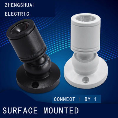 3W LED en aluminium Mini Spot Light Spotlight 80CRI 3000K/4000K/6000K Angle du faisceau