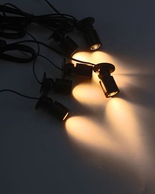 3W LED en aluminium Mini Spot Light Spotlight 80CRI 3000K/4000K/6000K Angle du faisceau