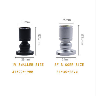 90lm/w 3W réglable COB LED