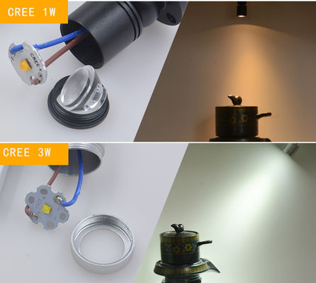 90lm/w 3W réglable COB LED