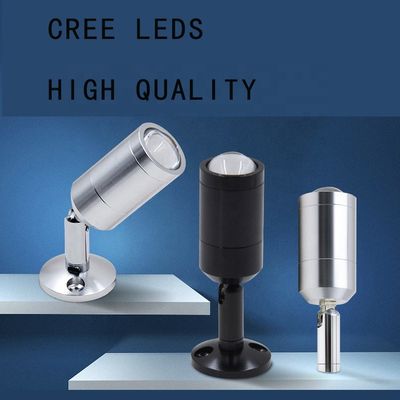 3W LED Mini Spot Light avec corps de lampe en aluminium