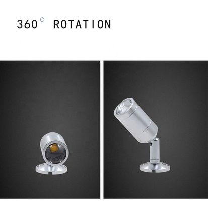 3W LED Mini Spot Light avec corps de lampe en aluminium