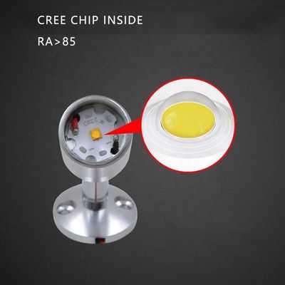 3W LED Mini Spot Light avec corps de lampe en aluminium