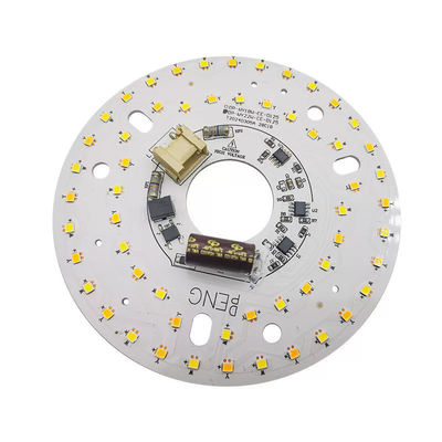 125 mm AC220V 110V Plaque de circuits imprimés ronde 22W module LED sans conducteur pour ventilateur LED