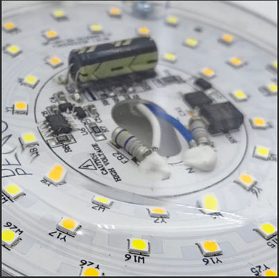 120V 15W Dia sans conducteur Module LED de 100 mm pour la lumière du ventilateur à LED Avec certificat ETL Remplacement de la lumière du ventilateur de plafond