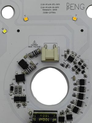 Remplacement de lampe de plafond à LED ronde réglable de 270 mm 120v Aluminium avec certificat FCC,ETL,CB,CE,LVD,EMC