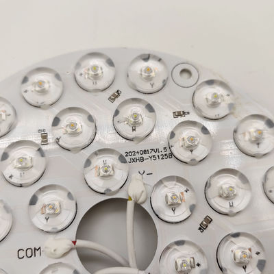 Protection contre les surtensions de haute luminosité 3KV Trois couleurs 9-25W échangeur de lumière de ventilateur LED DOB Module de remplacement de lumière de ventilateur de plafond
