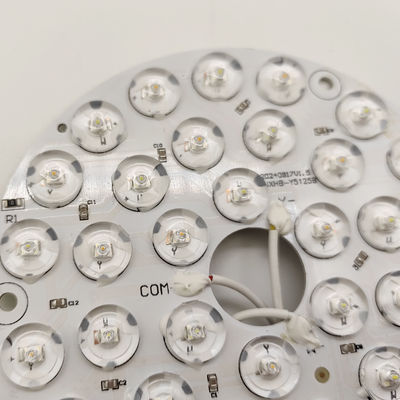 Protection contre les surtensions de haute luminosité 3KV Trois couleurs 9-25W échangeur de lumière de ventilateur LED DOB Module de remplacement de lumière de ventilateur de plafond