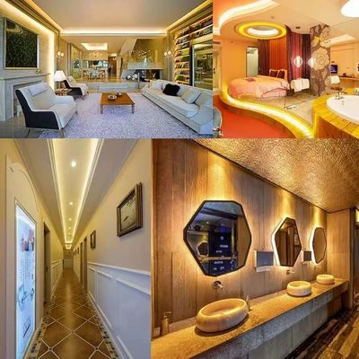 Lumières à LED flexibles 600 Unités LED Bandes LED étanches 12 Volts LED Bandes de lumière Pack de 16,4 pieds / 5m pour la fête de la maison de vacances Décoration intérieure extérieure étanche Blanc 1 Pack