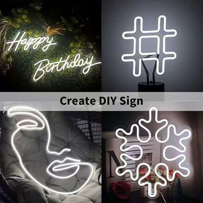 16.5FT / 5 Mètre Système de canaux LED en silicone sans tache Tube flexible en retrait avec couverture blanche laiteuse Tracé plus large Pour 12 mm LED étanche à l'eau Lumière à bande USC7 WW