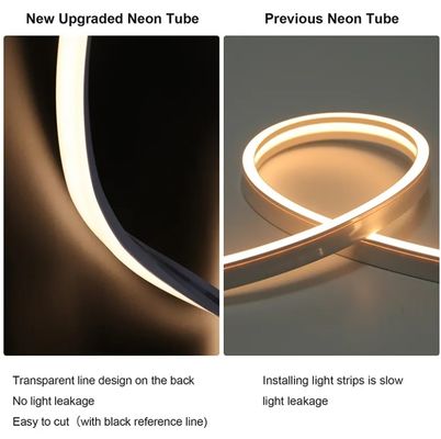 Lumières à bande de néon à diode flexible en silicone personnalisées 2700k-5700k néon RGBW LED néon
