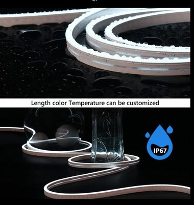 Lumières à bande de néon à diode flexible en silicone personnalisées 2700k-5700k néon RGBW LED néon
