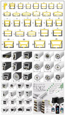 Lumières à bande de néon à diode flexible en silicone personnalisées 2700k-5700k néon RGBW LED néon