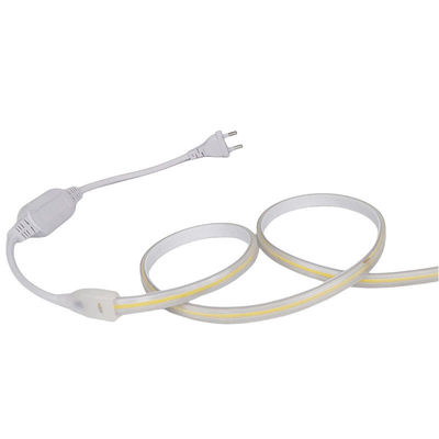 110V 220V étanche à l'eau COB LED avec colle PVC personnalisable bleu / glace bleu / blanc / vert / violet / or / rose