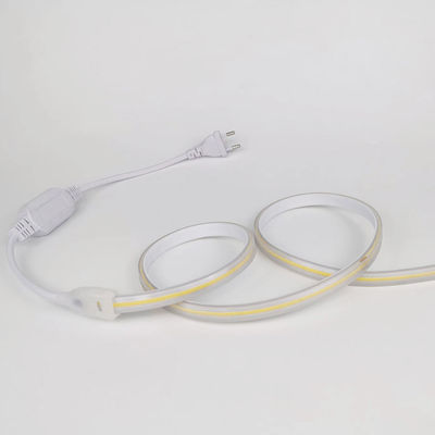 haute tension 110V 220V intérieure extérieure imperméable à l'eau IP65 LED Cob Strip Lumières pour le centre commercial Décoration de la maison