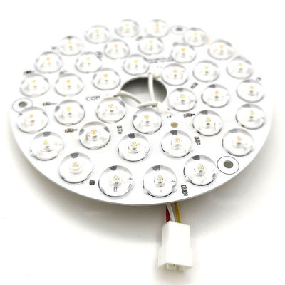 Lumière élevée 230V 15W 110MM 36V 3CCT Pièces de rechange Ventilateur de plafond Plateforme de circuits imprimés Conducteur Moins de modules LED Dimming et réglage de la couleur
