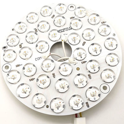 Lumière élevée 230V 15W 110MM 36V 3CCT Pièces de rechange Ventilateur de plafond Plateforme de circuits imprimés Conducteur Moins de modules LED Dimming et réglage de la couleur