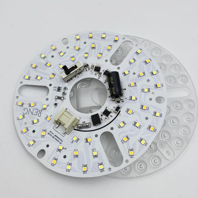 5.3 Œ Lumière à LED universelle de ventilateur de plafond Remplacement de ventilateur de plafond Monture de plafond, 22W 5CCT 3000K 4000K 6000K 1500LM CRI90 Dimmable