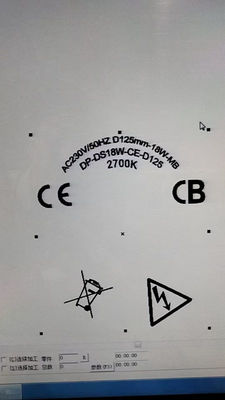 Remplacement de la lampe de ventilateur de plafond LED: nouveaux produits: dia125mm couleur unique 2700K, certification CE ROHS ERP approuvée