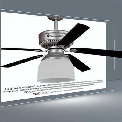 Remplacement universel de lumière LED pour ventilateur de plafond - 3000K, certifié Energy Star