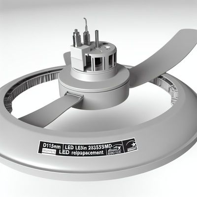 Remplacement de lumière de ventilateur de plafond à LED 2835SMD Dia135mm - Certifié Energy Star