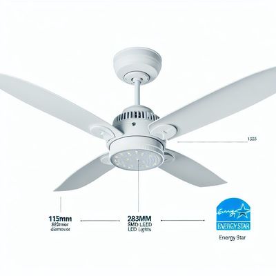 Remplacement de lumière de ventilateur de plafond à LED 2835SMD Dia135mm - Certifié Energy Star
