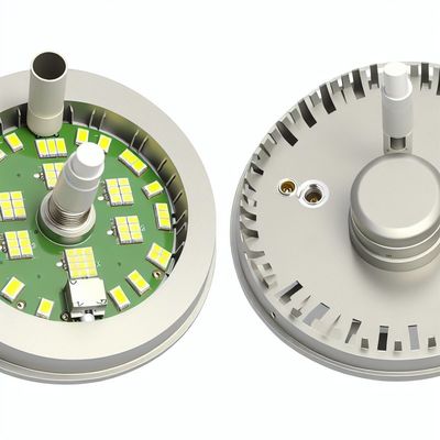 Remplacement de lumière LED PCB en aluminium 3000K pour ventilateur de plafond Dia135mm