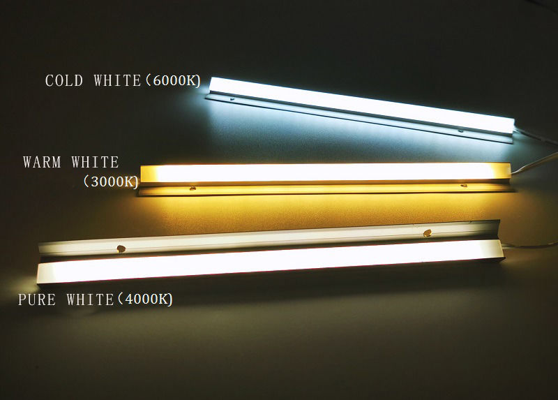 sous le boîtier LED bande Sensor de mouvement Dimmable rechargeable sans fil Aluminium LED lumières de cabinet