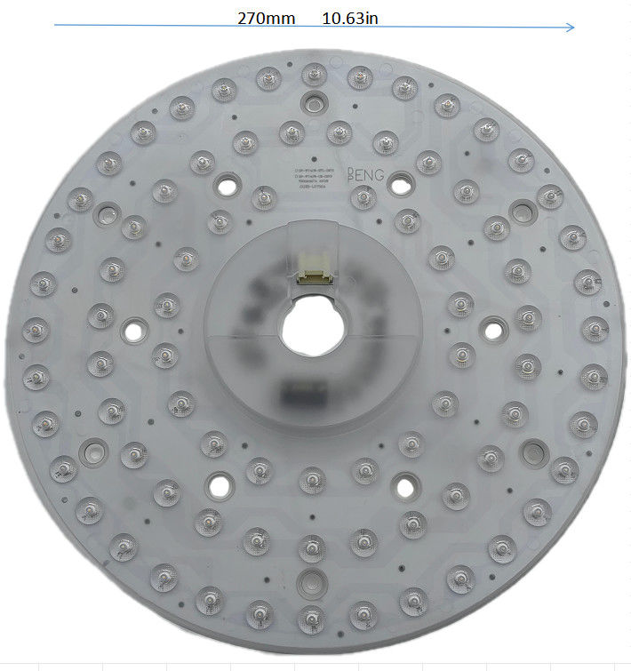 10.63" 270 mm Ronde LED Lampes de plafond Remplacement ampoules de ventilateur de plafond 120v FCC ETL CB CE LVD EMC Certificat