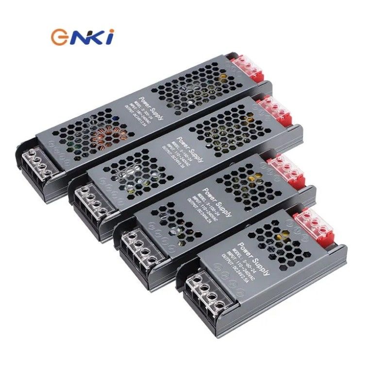 Appareil électrique ultra-mince et mince 12V/24V 60W 100W 150W Appareil électrique de commutation de conducteur à LED