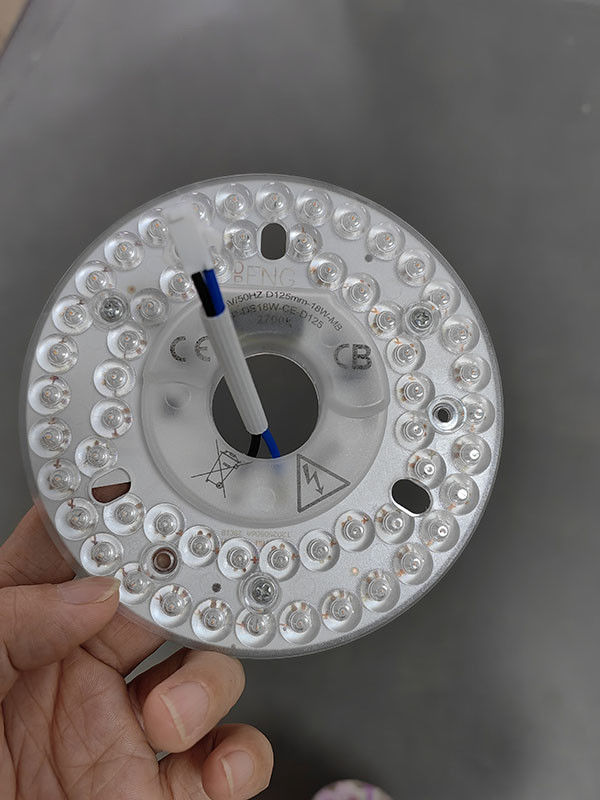 Remplacement de la lampe de ventilateur de plafond LED: nouveaux produits: dia125mm couleur unique 2700K, certification CE ROHS ERP approuvée