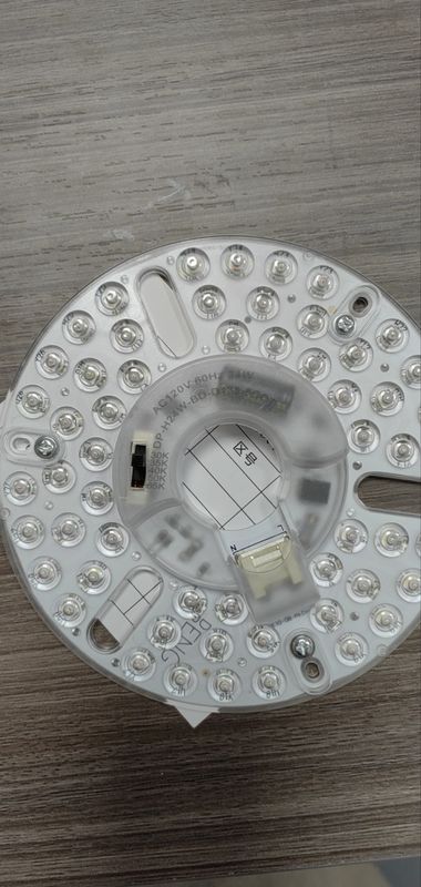 Modules LED ERP Rosh 5CCT 12W/18W/24W DIP Switch Ventilateur de plafond avec puissance magique remplace le module LED