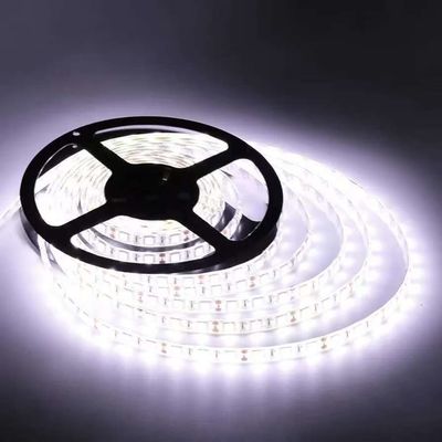 Lumières à LED flexibles 600 Unités LED Bandes LED étanches 12 Volts LED Bandes de lumière Pack de 16,4 pieds / 5m pour la fête de la maison de vacances Décoration intérieure extérieure étanche Blanc 1 Pack