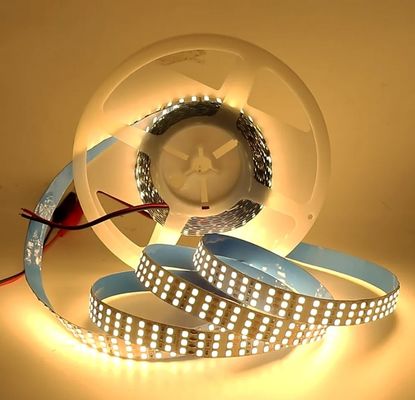 Lumière à bande à LED 2835 360LED/m 3 rangées 12V IP20 IP65 Lumière à bande flexible 16mm Largeur 45W 3528Lumière à bande