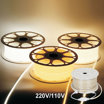 haute tension 110V 220V intérieure extérieure imperméable à l'eau IP65 LED Cob Strip Lumières pour le centre commercial Décoration de la maison