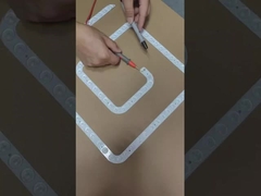 Éclairage SMD LED PCB Module 230v Remplacement de lentille carrée LED Module de lumière pour plafond